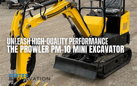 Prowler pm 10 excavator. Things To Know About Prowler pm 10 excavator. 